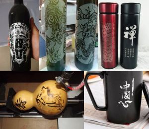 晋中榆社县酒瓶葫芦工艺品激光雕刻机